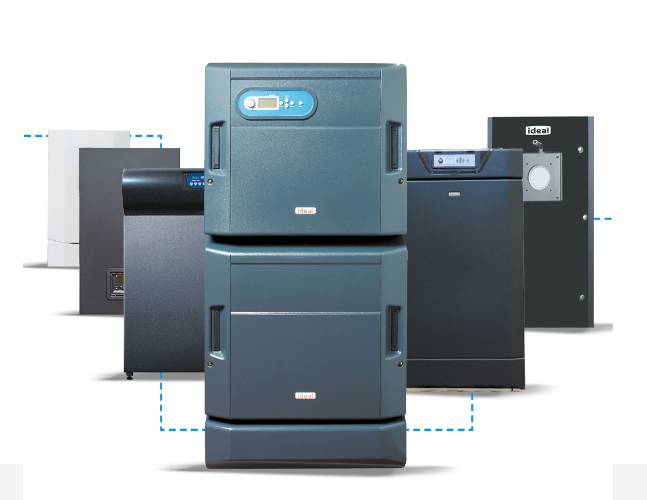 A range of commercial boilers