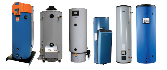 Hamworthy Direct Gas Fired Hot Water Cylinder Range - Supply and installation available.